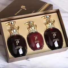 Cặp Gội Xả The History of Whoo 350ml×2 + 220ml - Phục Hồi Tóc Yếu, Dưỡng Mượt và Chắc Khỏe từ Hàn Quốc