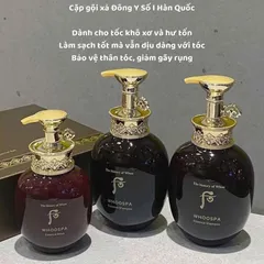 Cặp Gội Xả The History of Whoo 350ml×2 + 220ml - Phục Hồi Tóc Yếu, Dưỡng Mượt và Chắc Khỏe từ Hàn Quốc