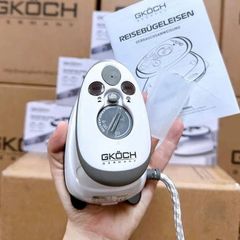 Bàn là ủi hơi nước du lịch mini Sichler/Gkoch của Đức