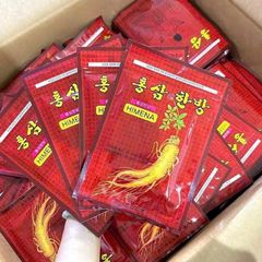 Cao Dán Hồng Sâm Himena Túi Đỏ 20 Miếng - Giảm Nhức Mỏi, Thư Giãn Cơ Thể, Hỗ Trợ Sức Khỏe, Dễ Sử Dụng
