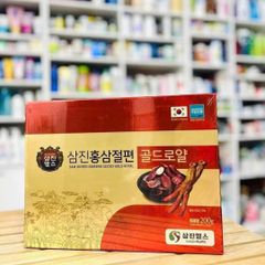 Hồng Sâm Lát Tẩm Mật Ong Samjin Gold Royal 200g - Thực Phẩm Chức Năng Tăng Cường Sức Khỏe Từ Hàn Quốc