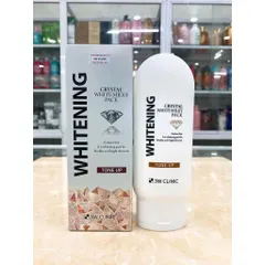 Kem Kích Trắng 3W Clinic Crystal White Milky Pack 200g - Dưỡng Da Trắng Sáng, Mịn Màng, Chăm Sóc Da Từ Thiên Nhiên