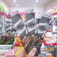 Chì Kẻ Mày Vacosi Dual Black 01 (nét mày tự nhiên, lâu phai)