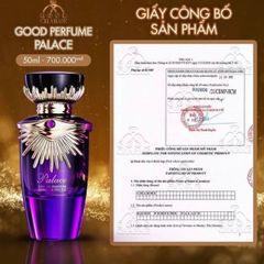Nước Hoa Nữ Charme Palace 50ml - Hương Hoa Ngọc Lan và Gỗ Đàn Hương, Sang Trọng và Quyến Rũ, Sản Phẩm Hàng Đầu Từ Charme