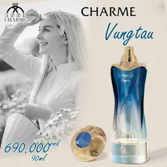 Nước Hoa Nữ Charme Vung Tau 90ml - Hương Hoa Cỏ Tươi Mát, Quyến Rũ và Thanh Lịch, Thích Hợp Cho Phái Đẹp 22-55 Tuổi