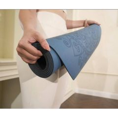 Thảm Yoga Cao Su Xơ Dừa LOUIS AURA - Phiên Bản Mới Chống Trơn, 183x68cm, An Toàn, Bám Tốt Chính Hãng LOUISYOGA