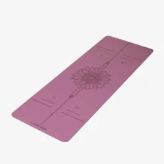 Thảm Tập Yoga LOUIS SUNFLOWER Cao Su Chống Trơn Trượt & Hút Mồ Hôi - Phiên Bản Mới 2025, Kích Thước 183x68cm, Độ Dày 4,5mm