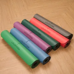 Thảm Tập Yoga LOUIS SUNFLOWER Cao Su Chống Trơn Trượt & Hút Mồ Hôi - Phiên Bản Mới 2025, Kích Thước 183x68cm, Độ Dày 4,5mm