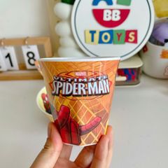 Bộ Bát Ăn Dặm Cho Bé Siêu Nhân Nhện Spider Man - Đồ Dùng Tiện Ích Cho Trẻ Em - An Toàn, Dễ Dàng Vệ Sinh, Phát Triển Kỹ Năng Ăn Uống