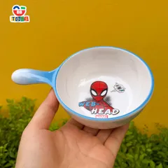 Bộ Bát Ăn Dặm Siêu Nhân Người Nhện Spider Man Nhựa Melamine Cao Cấp - Quà Tặng Bé Trai Hấp Dẫn 2025
