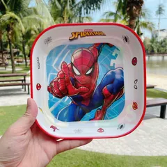 Bát Ăn Dặm Cho Bé Người Nhện Spider Man - Melamine An Toàn, Thân Thiện và Dễ Vệ Sinh - Phụ Kiện Ăn Uống Cho Trẻ Nhỏ