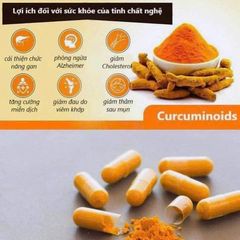 Viên uống tinh chất nghệ Qunol Turmeric 1500mg 220 viên - Giúp tăng cường sức khỏe và hấp thụ curcumin cao 95% từ nghệ tự nhiên