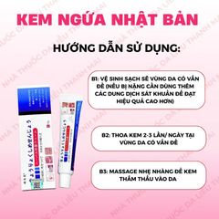 Kem Bôi Chăm Sóc Da Nhật Bản - Giảm Ngứa, Dưỡng Ẩm, Hỗ Trợ Cải Thiện Lác Đồng Tiền, Nấm Da Đầu, Á Sừng