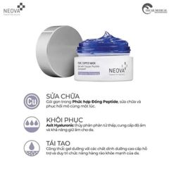 Mặt Nạ Đồng Neova Pure Copper Mask - Giải Pháp Làm Dịu và Phục Hồi Da, Cấp Ẩm Sâu với Peptide và Axit Hyaluronic, Dành Cho Da Nhạy Cảm