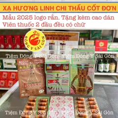 Xạ Hương Linh Chi Thấu Cốt Đơn Viên - Hộp 30 Viên Chính Hãng Giúp Giảm Đau Khớp và Viêm Nhiễm, Cung Cấp Canxi Tự Nhiên
