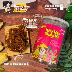 Khô Heo Cháy Tỏi Yumi - Đồ Ăn Vặt Thịt Lợn Xé Sợi Ngon Miệng, Hương Vị Thơm Ngon, An Toàn Vệ Sinh, Thích Hợp Ăn Liền