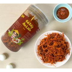 Gà Sấy Ăn Liền Yumi - Khô Gà Xé Sợi Vị Cay Nhà Làm, Snack An Toàn Vệ Sinh, Thực Phẩm Dinh Dưỡng 200g & 300g