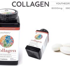 Viên Uống Collagen Youtheory 390 Viên - Cải Thiện Da, Tóc, Móng - Tăng Cường Đề Kháng và Sức Khỏe Khớp - Mỹ