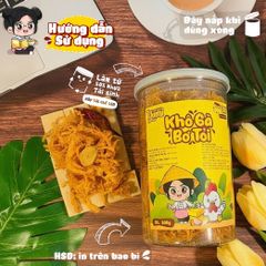 Khô Gà Sốt Bơ Tỏi Yumi - Đồ Ăn Vặt Ngon Béo Nhẹ 200g, Thơm Ngậy An Toàn Vệ Sinh, Gà Xé Sợi Việt Nam