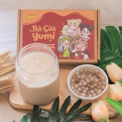 Set Nguyên Liệu Pha Trà Sữa Yumi Tại Nhà - Hướng Dẫn Chi Tiết, An Toàn, Không Chất Bảo Quản, Chất Lượng Việt Nam