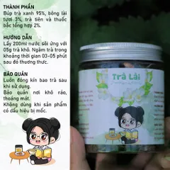 Trà Lài Yumi 75g - Trà Xanh Sấy Hoa Lài Tự Nhiên, Hương Thơm Dịu Mát, Thực Phẩm Nguyên Chất Từ Thiên Nhiên