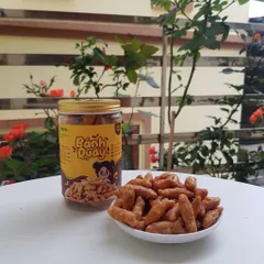 Bánh quẩy cá Yumi phủ đường, bánh ngọt ăn vặt giòn rụm thơm ngon