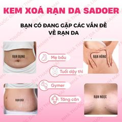 Kem Rạn Da 40g - Giúp Làm Mờ Vết Rạn Sau Sinh & Do Thay Đổi Cân Nặng, Cải Thiện Sẹo Lâu Năm, Dưỡng Ẩm Da Mềm Mại