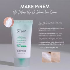 [CÔNG TY] Kem Chống Nắng Make P:rem Nâng Tone Dịu Nhẹ Phù Hợp Cho Mọi Loại Da SPF50+ PA++++ 50ML