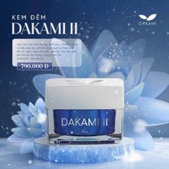 Combo Kem và Serum Dakami II - Giúp Dưỡng Trắng Da, Mờ Nám, Tàn Nhang, Căng Mịn Da Từ Hàn Quốc, Chăm Sóc Da Chuyên Nghiệp