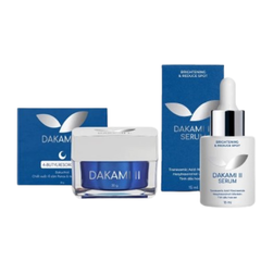 Combo Kem và Serum Dakami II - Giúp Dưỡng Trắng Da, Mờ Nám, Tàn Nhang, Căng Mịn Da Từ Hàn Quốc, Chăm Sóc Da Chuyên Nghiệp