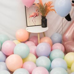 Set 100 Bóng Bay Trang Trí Sinh Nhật và Cưới - Bóng Dày 2,2 Gram 10 Inch - Những Màu Sắc Tinh Tế Cho Sự Kiện Thêm Ấn Tượng
