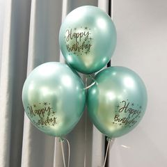Bóng Bay Siêu Nhũ Happy Birthday - Bóng Mạ Chrome Đẹp, Bền, Trang Trí Sinh Nhật Cho Bé - Sự Lựa Chọn Hoàn Hảo Cho Tiệc Sinh Nhật