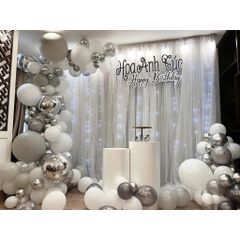 Cổng Bóng Bay Trang Trí Sinh Nhật & Đám Cưới - Set 2m-5m Tùy Chỉnh, Điểm Nhấn Sự Kiện Sang Trọng, Tiệc Tùng Chuyên Nghiệp