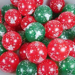 Set Bóng Trang Trí Noel, Đồ Trang Trí Merry Chirstmas 2024 [ Size đại ]
