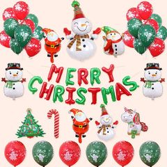 Set Bóng Trang Trí Noel, Đồ Trang Trí Merry Chirstmas 2024 [ Size đại ]