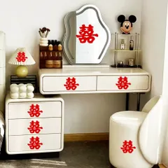 Chữ Hỷ Dán Tường 3D Trang Trí Phòng Cưới & Tân Hôn - Đám Cưới Đẹp, Khách Sạn, Nhà Ở