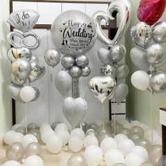 Bóng Jumbo Khổng Lồ 36 Inch Trong Suốt Tùy Chỉnh – Trang Trí Tiệc Cưới, Sinh Nhật, Sự Kiện Đặc Biệt