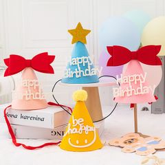 Mũ Sinh Nhật Phong Cách Hàn Quốc - Mũ Dạ Nỉ Đa Dạng Cho Mọi Lứa Tuổi, Đạo Cụ Tiệc và Chụp Ảnh