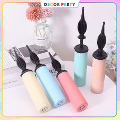 Bơm Bóng Bay Cầm Tay 29Cm - Dụng Cụ Bơm Nhanh Gọn Nhẹ Cho Tiệc Sinh Nhật, Du Lịch - Sản Phẩm Đủ Màu Loại Tốt