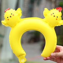 Set 5 Bóng Bờm Đội Đầu Siêu Đáng Yêu - Đồ Chơi Sinh Nhật Kèm Ống Thổi, Nhiều Màu Sắc Thú Vị cho Bé Yêu