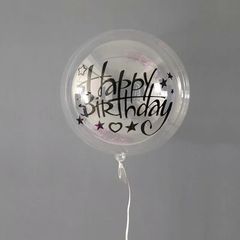 Sticker Sinh Nhật Nhiều Màu Dán Bóng Bay - Bộ 1 Tờ 20x30cm Cho Tiệc Sinh Nhật Vui Vẻ và Đáng Nhớ