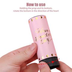 Pháo Giấy Kim Tuyến Mini Cho Tiệc Sinh Nhật & Đám Cưới - Trang Trí Sự Kiện Độc Đáo, Kích Thước Nhỏ Gọn 11cm