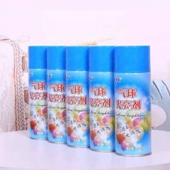 Chai Xịt Dưỡng Bóng Bay Sáng Bền Màu 450ml - Tăng Độ Bóng và Giữ Màu Bóng Bay Lâu Hơn, Bảo Vệ Chống Oxy Hóa
