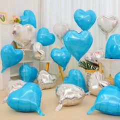 Bóng Bay Trái Tim 18 Inch - Trang Trí Sinh Nhật, Phòng Cưới, Tiệc Tùng - Bóng Nhôm Cao Cấp, Hình Trái Tim Rực Rỡ