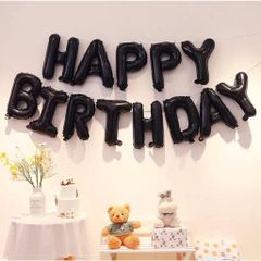 Bóng Chữ Happy Birthday - Trang Trí Sinh Nhật, Bóng Bay Nhiều Màu Sắc Dễ Dàng Treo và Dán