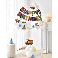 Set Bóng Trụ Tròn Trang Trí Sinh Nhật Bé Trai Bé Gái - Kích Thước 1m63, Chất Liệu PVC, Phù Hợp Mọi Sự Kiện, Dễ Dàng Sử Dụng