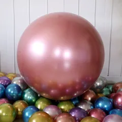 Bóng Bóng Siêu Nhũ 24 Inch Trang Trí Sinh Nhật - Bóng Bay Chất Liệu Cao Su Sáng Bóng cho Tiệc Cưới và Sự Kiện