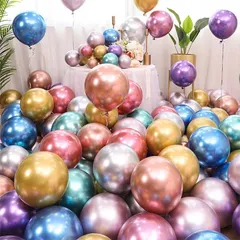 Bóng Bóng Siêu Nhũ 24 Inch Trang Trí Sinh Nhật - Bóng Bay Chất Liệu Cao Su Sáng Bóng cho Tiệc Cưới và Sự Kiện