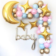 Bóng Ngôi Sao 4 Cánh Tráng Nhôm - Trang Trí Sinh Nhật, Cưới, Sự Kiện - Bền Đẹp, Tái Sử Dụng, Nhiều Màu Sắc và Kích Thước