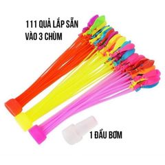 Bộ 111 Quả Bóng Nước - Đồ Chơi Vui Nhộn Cho Trẻ Em, Hoạt Động Ngoài Trời Mùa Hè, Phù Hợp Cho Kỉ Yếu, Trung Thu, Khai Giảng